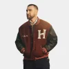 Tommy Hilfiger Mixed-Media Varsity Jacket
