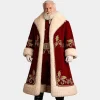 Velvet Embroidered Santa Coat