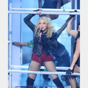 2026 VMAs Music Awards Performance Madonna Leather Jacket
