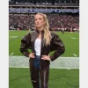 Brittany Mahomes Snake Print Jacket