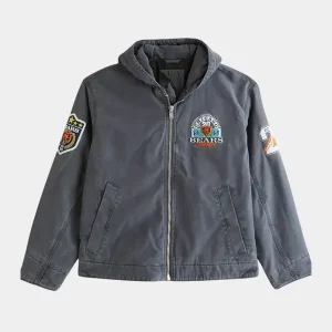 Chicago Bears Hooded Bomber Jacket