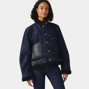 Sacai-x-Levis-Sherpa-Denim-Jacket-Navy