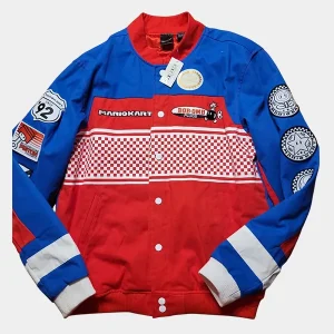 Nintendo Mario Kart Red and Blue Racing Jacket